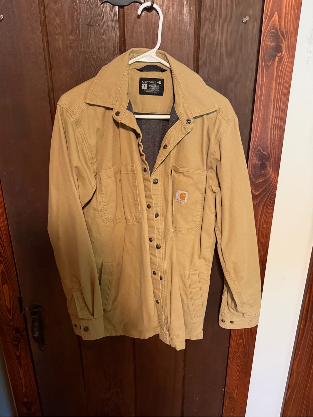 Carhartt Tan Canvas Utility Field Jacket